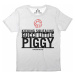 Radiohead tričko, Gucci Piggy BP Organic White, pánské