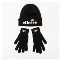 Čepice Ellesse Velly Beanie & Bubb Gloves Black