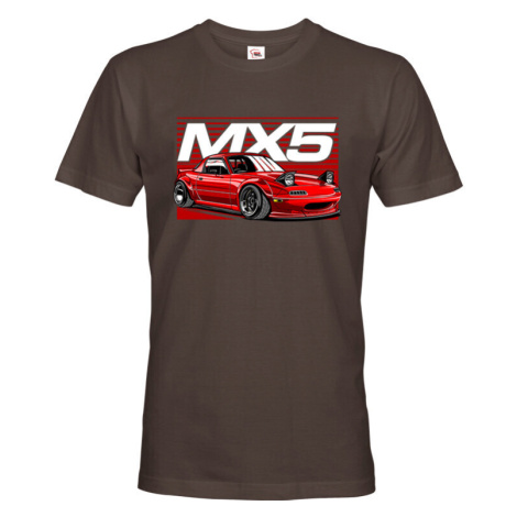 Pánské tričko s potiskem  Mazda MX5 - tričko pro milovníky aut BezvaTriko