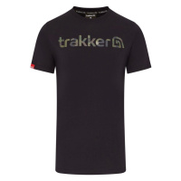 Trakker tričko cr logo t-shirt black camo