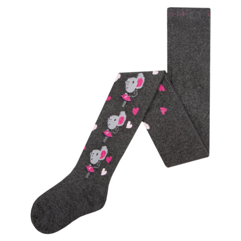 Dívčí punčocháče - Wolf P2211, antracit Barva: Antracit