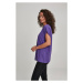 Ladies Extended Shoulder Tee - ultraviolet