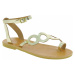 Attica Sandals APHRODITE CALF GOLD Zlatá