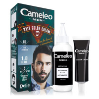 Delia Cosmetics Cameleo Men barva na vlasy odstín 1.0 Black 30 ml