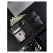 Pánská velká kožená peněženka vertikální se sponou, RFID
