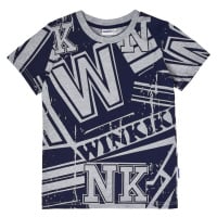 Chlapecké tričko - Winkiki WJB 92602, šedá / modrá Barva: Šedá