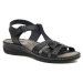 Polaris 158589.Z2FX BLACK Woman Sandals