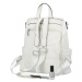 Stylový dámský koženkový kabelko/batoh Trinida, bílý