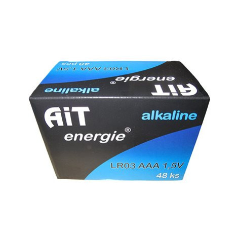 AiT baterie LR03 Alkalické, AAA - krabička 48 ks