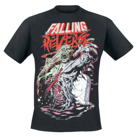 Falling In Reverse Grave Zombie Tričko černá