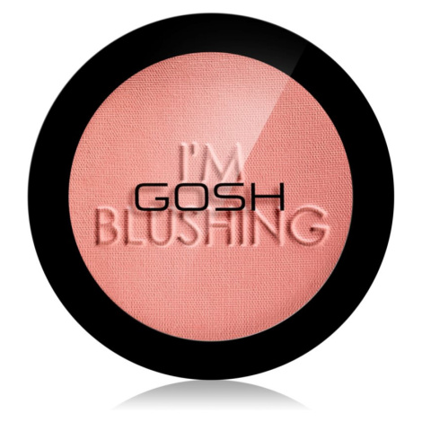 Gosh I'm Blushing pudrová tvářenka odstín 001 Flirt 5,5 g