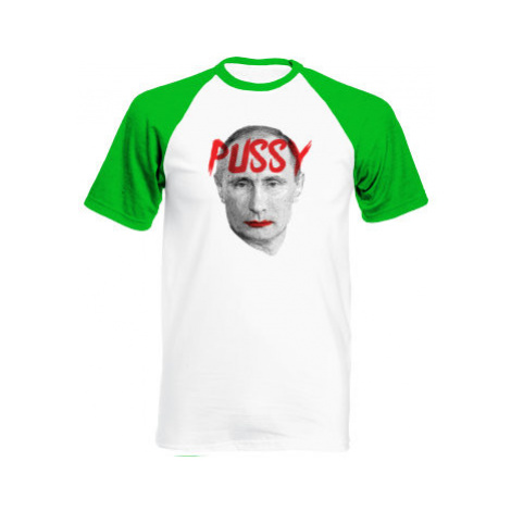 Pánské tričko Baseball Pussy Putin