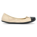 GROUNDIES RUBY WOMEN Beige Black | Dámské barefoot baleríny