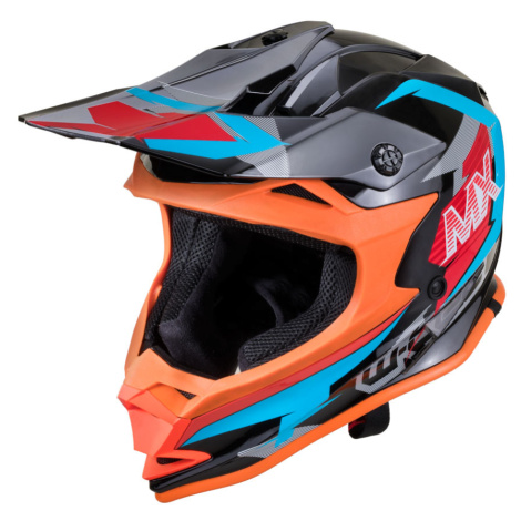 Motokrosová helma W-TEC V321 Midnight Fire