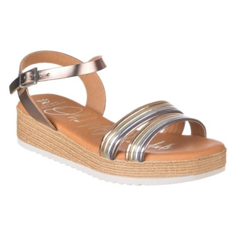Oh My Sandals KOSE 5435 Zlatá Oh My Sandals For Rin