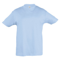 SOĽS Regent Kids Dětské triko s krátkým rukávem SL11970 Sky blue
