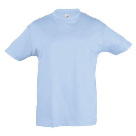 SOĽS Regent Kids Dětské triko s krátkým rukávem SL11970 Sky blue SOL'S
