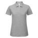 B&amp;C Dámská polokošile PWI11 Heather Grey