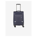 Tmavě modrý cestovní kufr Travelite Cabin Underseater/Toploader