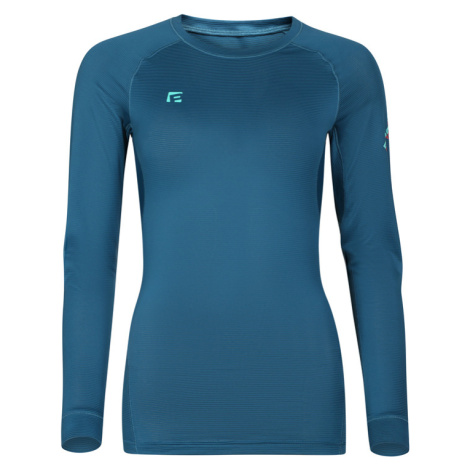Dámské funkční triko PROGRESS Tx Ndrz s dlouhým rukávem modré