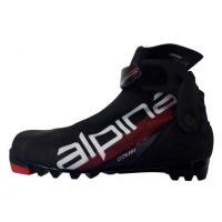 Alpina N COMBI JR Juniorská kombi obuv na bězecké lyžování, červená, velikost