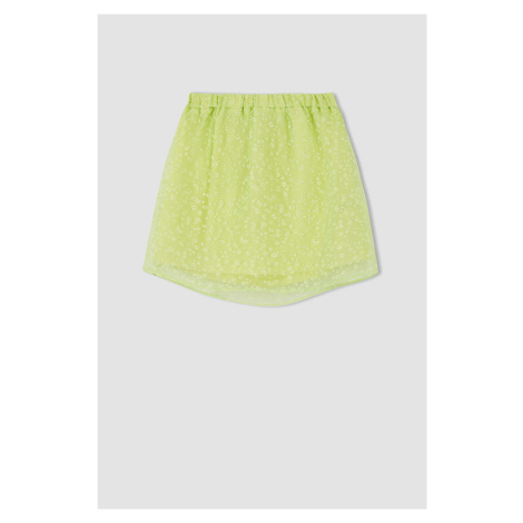 DEFACTO Girl Regular Fit Woven Skirt