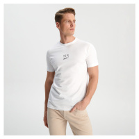 Sinsay - Tričko s krátkými rukávy a potiskem - Bílá