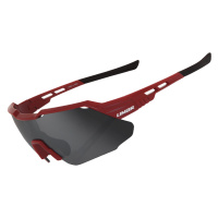 LIMAR Cyklistické brýle - KONA - červená