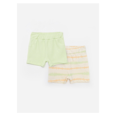 LC Waikiki Baby Boy Shorts With Elastic Waist 2-Pack