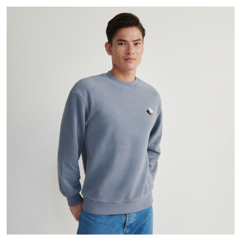 Reserved - Mikina s výšivkou - Modrá