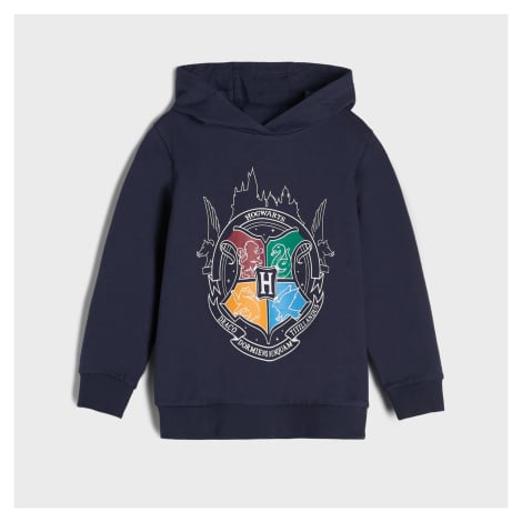 Sinsay - Mikina s kapucí Harry Potter - Tmavomodrá
