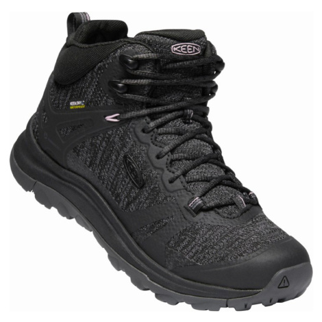 Keen Terradora Ii Mid Wp W Dámská treková obuv 10012285KEN black/magnet