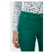Zelené bavlněné kalhoty 422