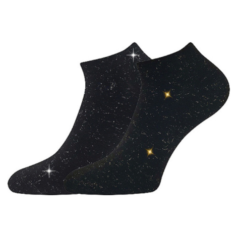 Lonka Birgit Dámské třpytivé ponožky - 2 páry BM000004225100100654 černá