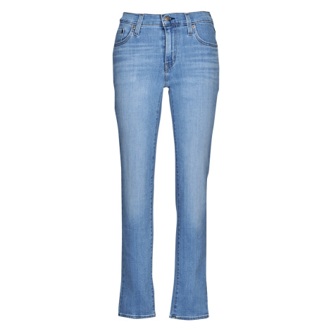 Levis 724 HIGH RISE STRAIGHT Modrá Levi´s