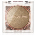 Makeup Revolution Beam Bright kompaktní pudrový rozjasňovač odstín Golden Gal 2,45 g