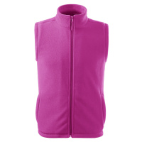 Rimeck Next Unisex fleece vesta 518 fuchsia red