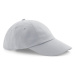 Beechfield Unisex bavlněná kšiltovka B58 Light Grey