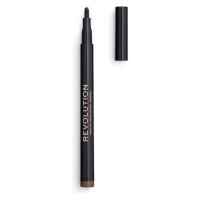 Revolution Tužka na obočí Micro Brow Pen 1 ml Medium Brown