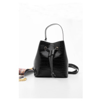 Marjin Women's Hand& Shoulder Bag Lagon Black