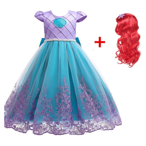 Dívčí šaty kostým Ariel