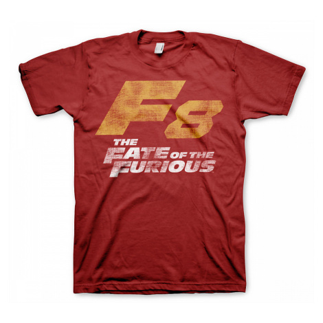 Fast &amp; Furious tričko, F8 Distressed Logo, pánské HYBRIS