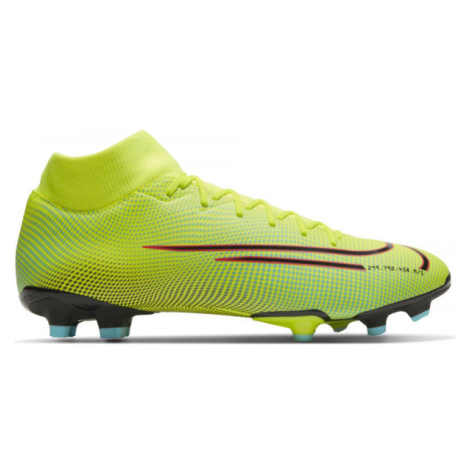 Nike MERCURIAL SUPERFLY 7 ACADEMY MDS FG/MG Pánské kopačky, reflexní neon, velikost 44