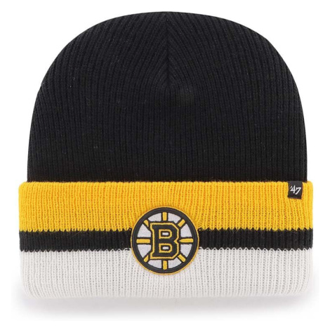 Čepice 47brand NHL Boston Bruins černá barva 47 Brand