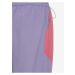 Fialovo-růžové dámské šusťákové kalhoty The Jogg Concept