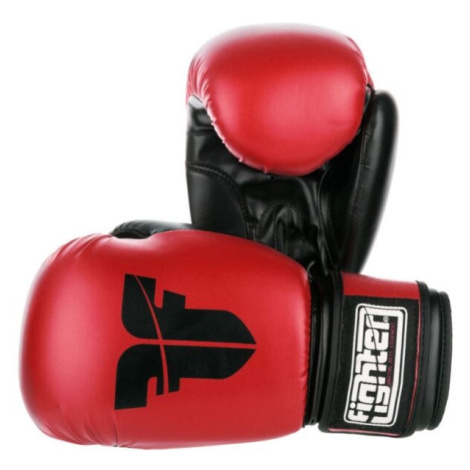 Fighter BASIC OZ Boxerské rukavice, červená, velikost