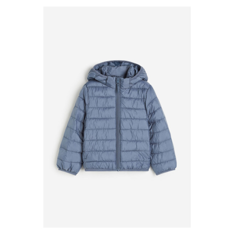 H & M - Vodoodpudivá vatovaná bunda - modrá H&M