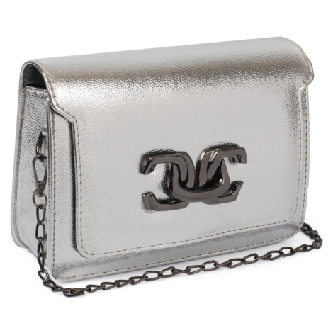 Capone Outfitters Zaratogo Metallic Silver Women's Bag