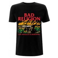 Bad Religion tričko, Burning Black, pánské