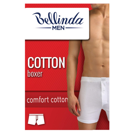Bellinda Comfort bavlněné volné boxerky BU8876 světle šedá
